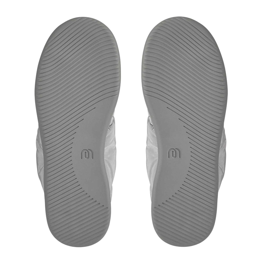 mahabis women's aurora in light grey quilt