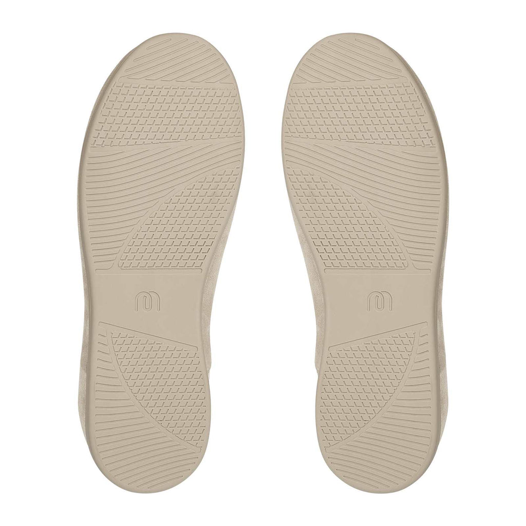 mahabis verbier in beige suede