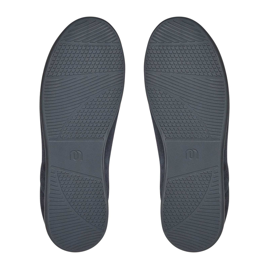 mahabis verbier in navy suede