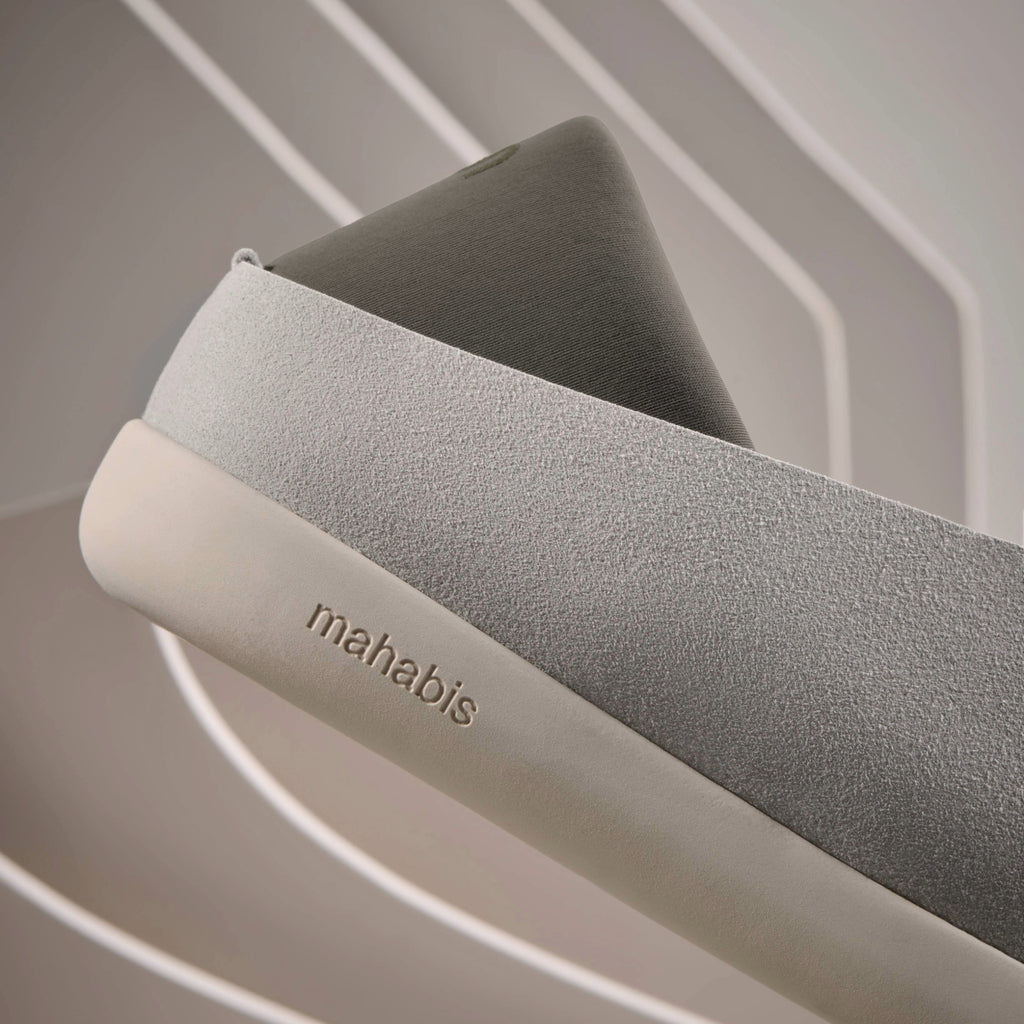 mahabis NEO in light grey x off-white