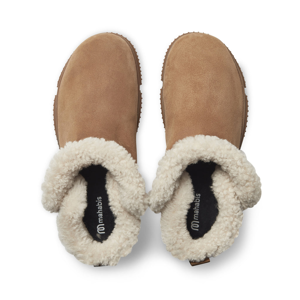 mahabis nova boot in walnut