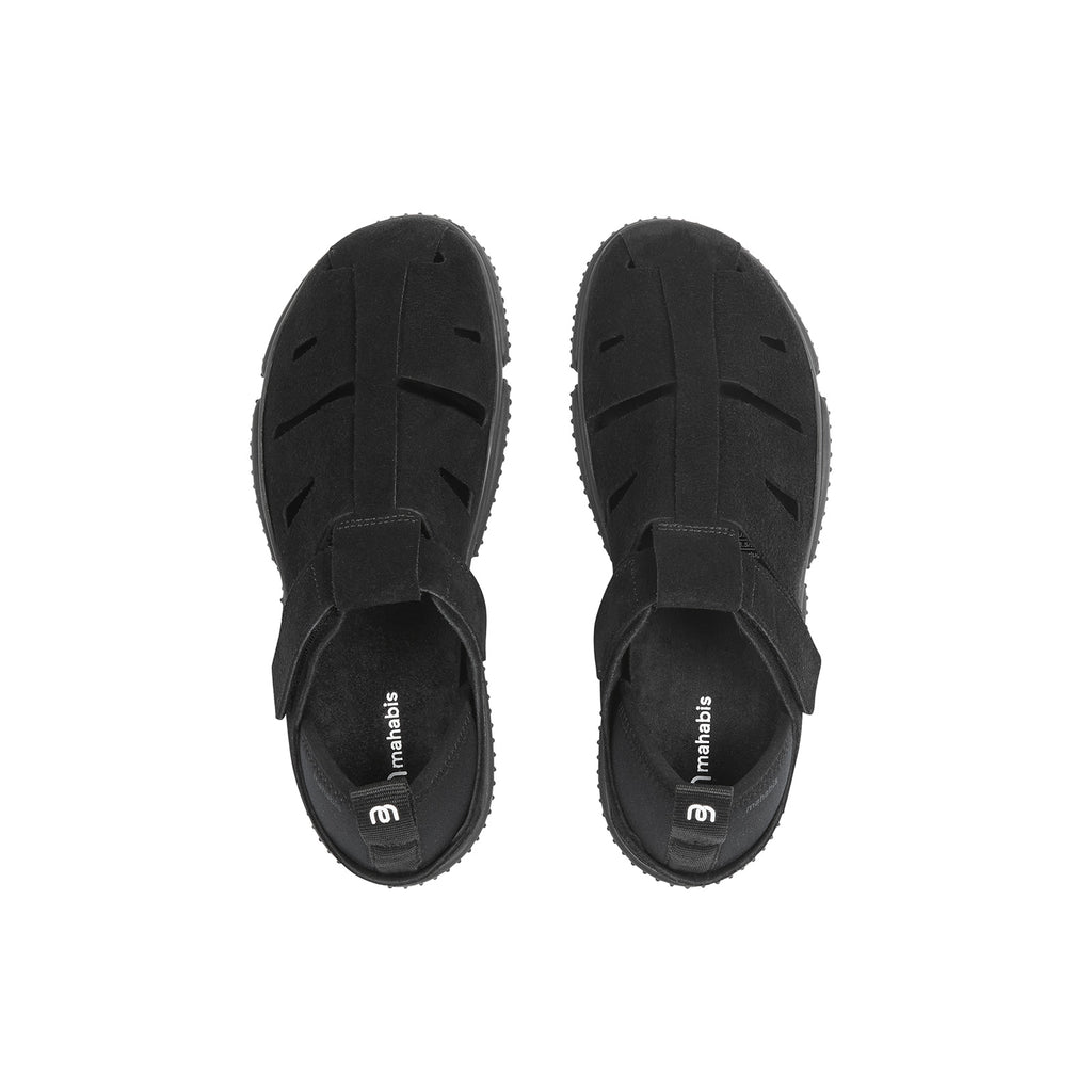 Dreamer Sandals in Midnight Black