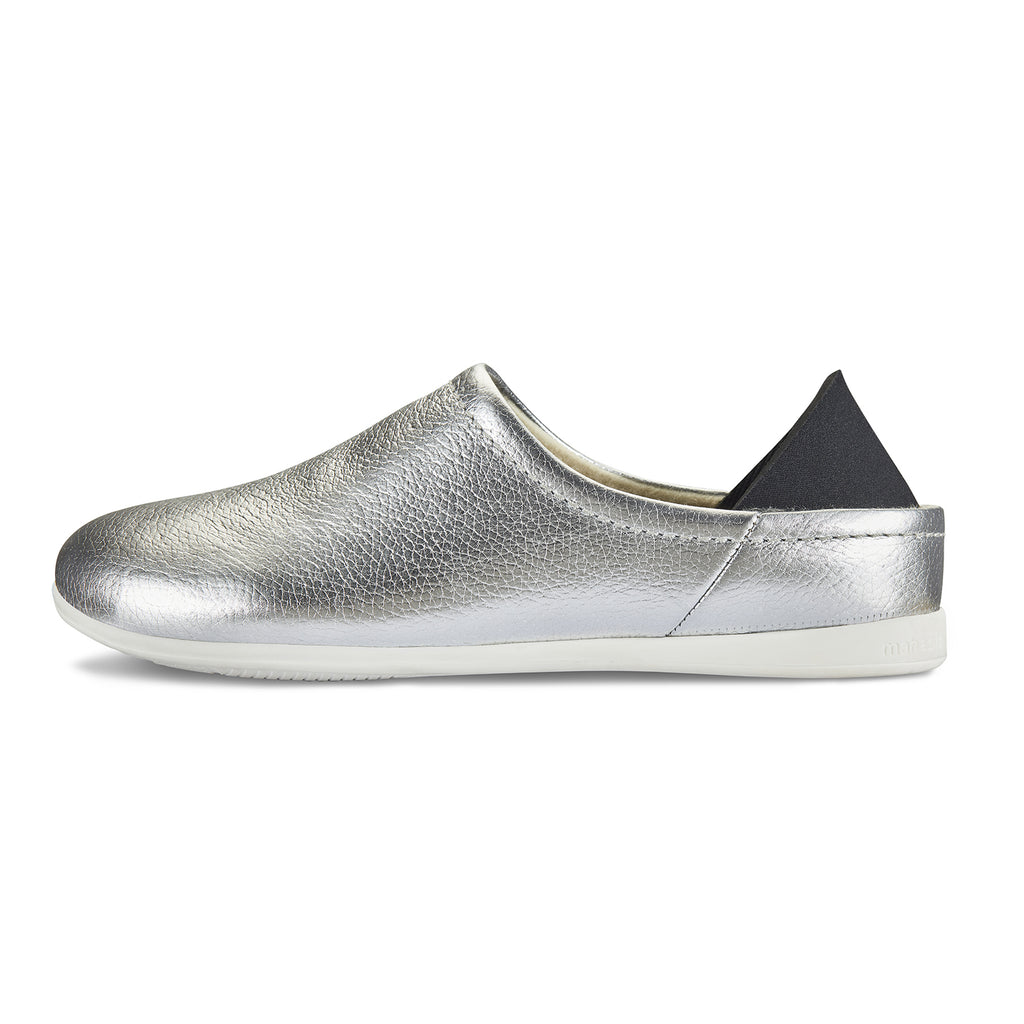 mahabis metallic classic in silver