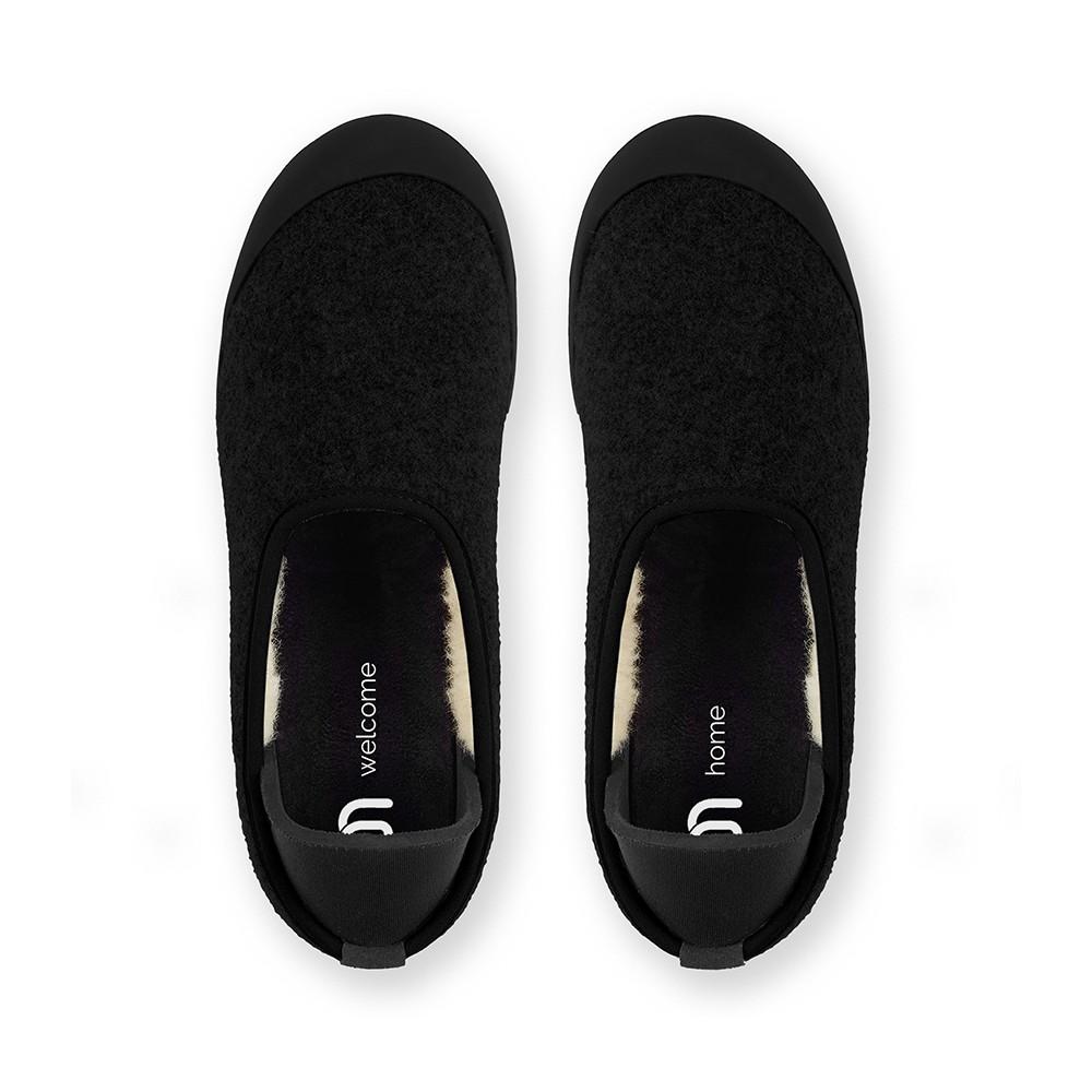 mahabis Curve in Skien Black x Skien Black