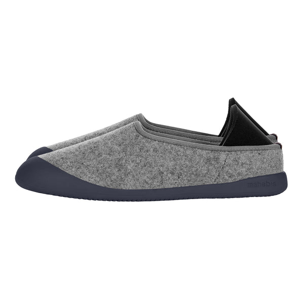 mahabis curve in light grey x navy