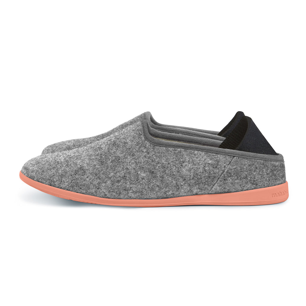 classic in light grey x lyra coral