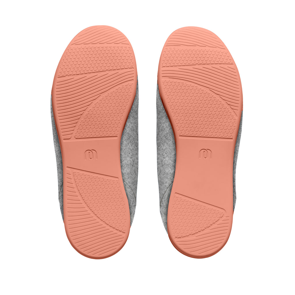 classic in light grey x lyra coral