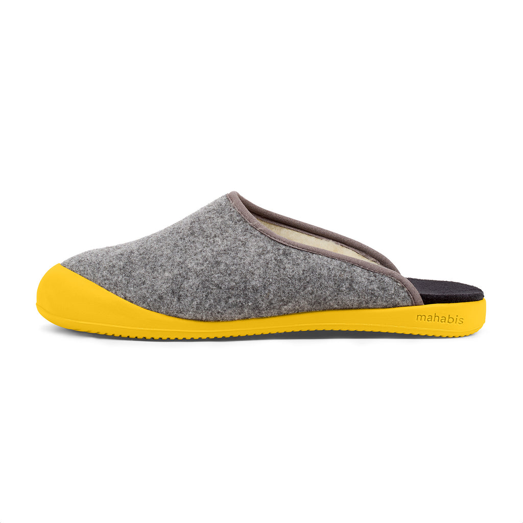 mahabis mule in larvik light grey x skane yellow