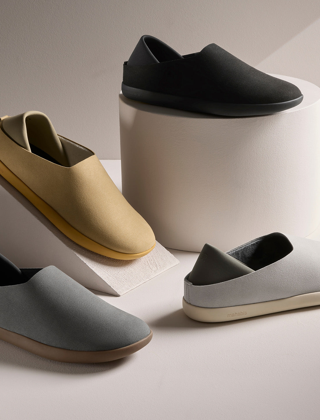 We are a premium brand. We know our slippers aren’t cheap. We get it.  But there are a million reasons why our curve slippers for example cost what they do. Here are just a few of those:Pure luxury: using only EcoCert™ organic wool from Italy, mahabis curve are unbelievably soft.Eco-friendly materials: we use ReWooly™, a carefully recycled wool from Italy that provides comfort with a conscience.Extreme comfort: engineered for flex, our foam footbed moulds to the shape of your foot like no other slipper.Thoughtful design: our cleverly designed neoprene heel makes your feet feel supported, secure and snug.Durability: our soles are created with responsibly sourced Pura-Latex™ rubber that's designed to last.As you can see, the price for a pair of mahabis goes a long way. Cutting corners to cut costs just isn't our thing. but looking after our customers is.  You can receive a discount by signing up to our newsletter, or shopping in the outlet. We occasionally run competitions where you can enter to win a prize. Stay up to date by following us on instagram.For UK customers, we also have a recycling scheme in partnership with First Mile to prevent pre-loved mahabis going into landfill. By recycling your mahabis, you will get a 15% off voucher to go towards your next pair of mahabis.Other than those exceptions, we trade at full price for good reason. Mahabis will never be cheap. They wouldn't be mahabis if they were. We hope you understand.