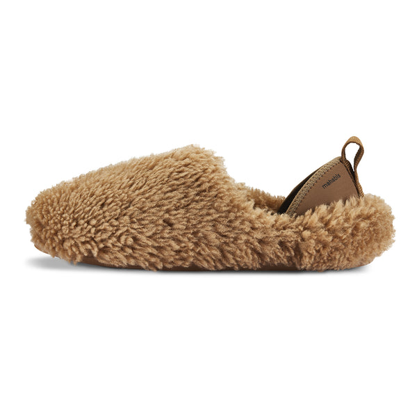 mahabis meribel in gingerbread shearling - mahabis
