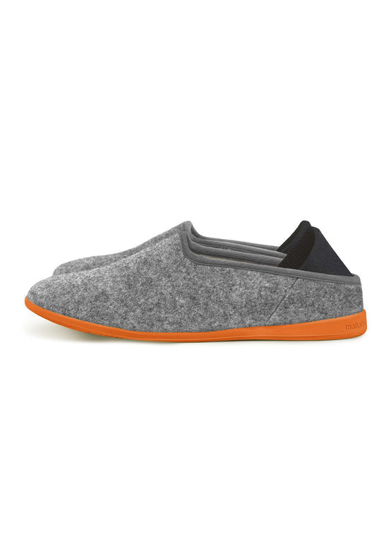 mahabis classic in larvik light grey x hekla orange