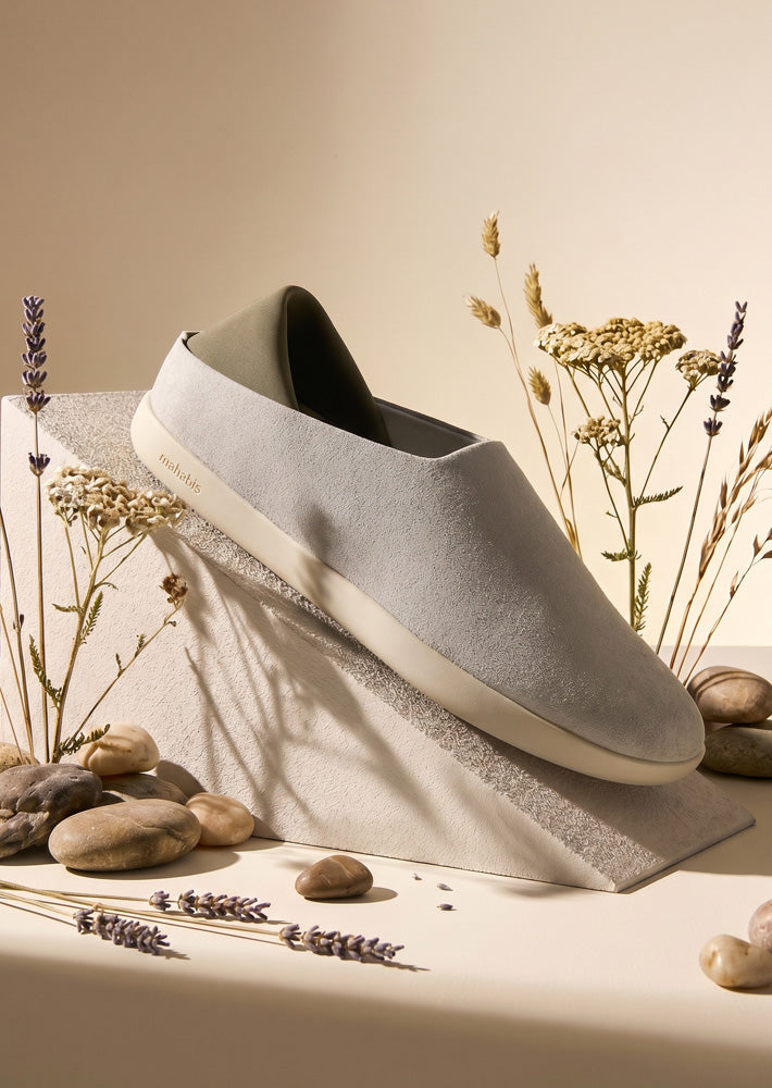 mahabis NEO in light grey x off-white