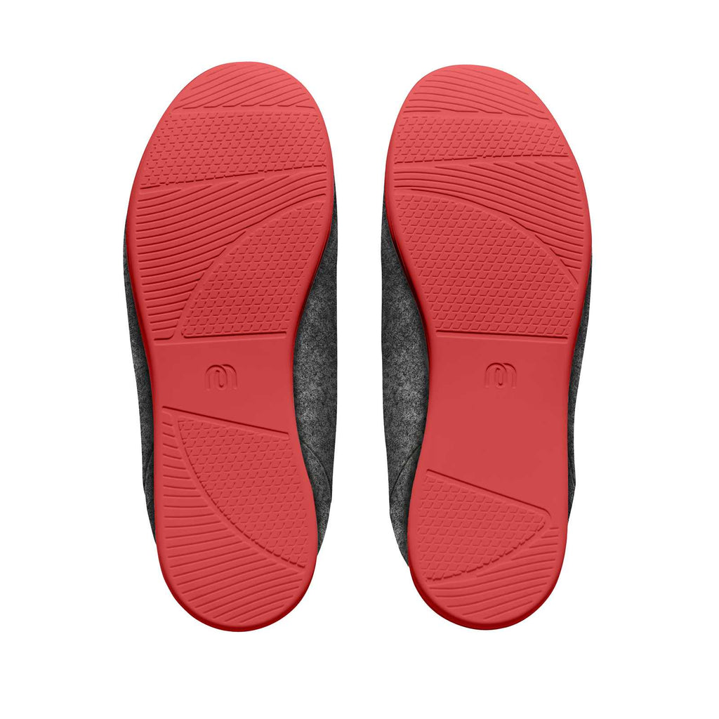 mahabis classic in larvik dark grey x sahara red