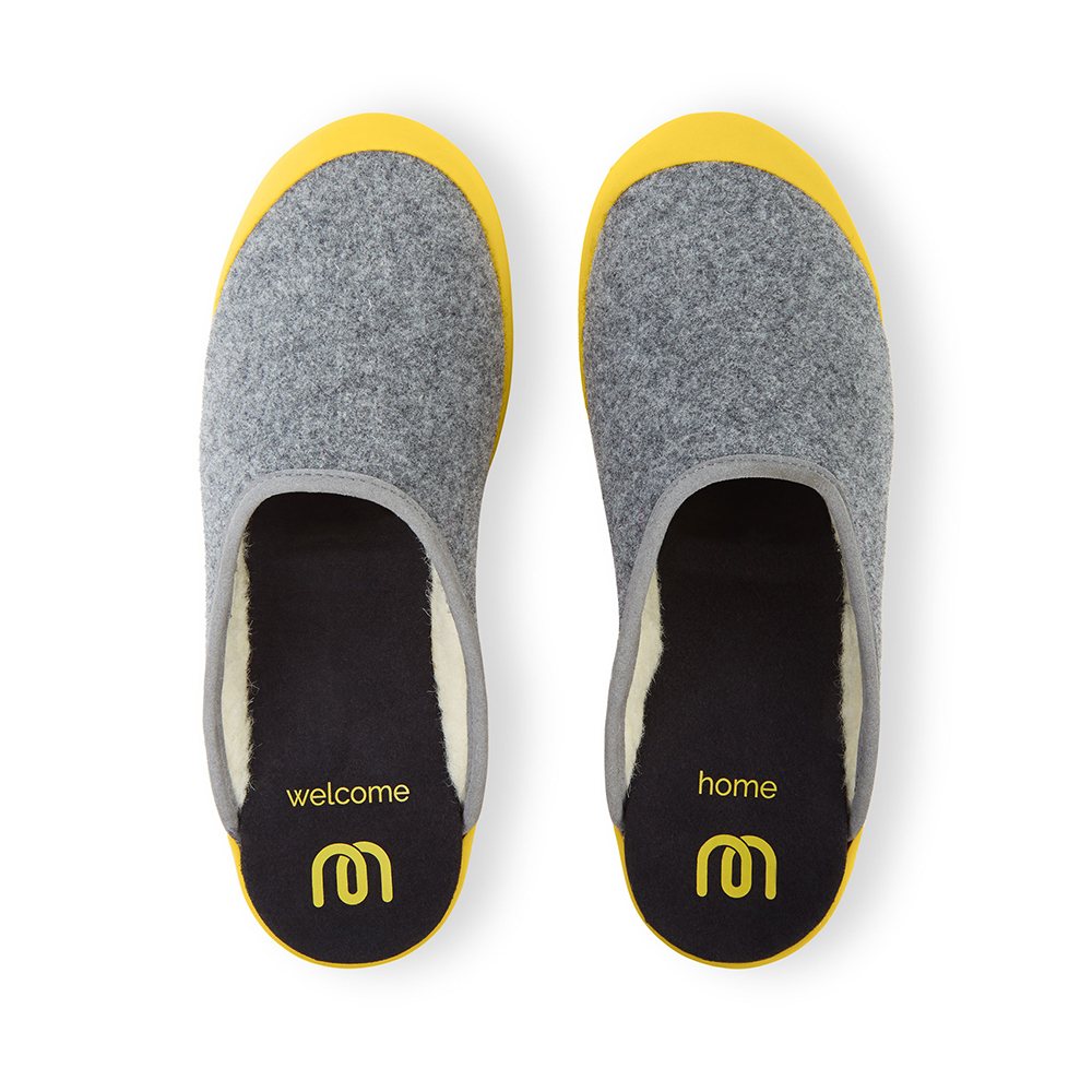 mahabis mule in larvik light grey x skane yellow