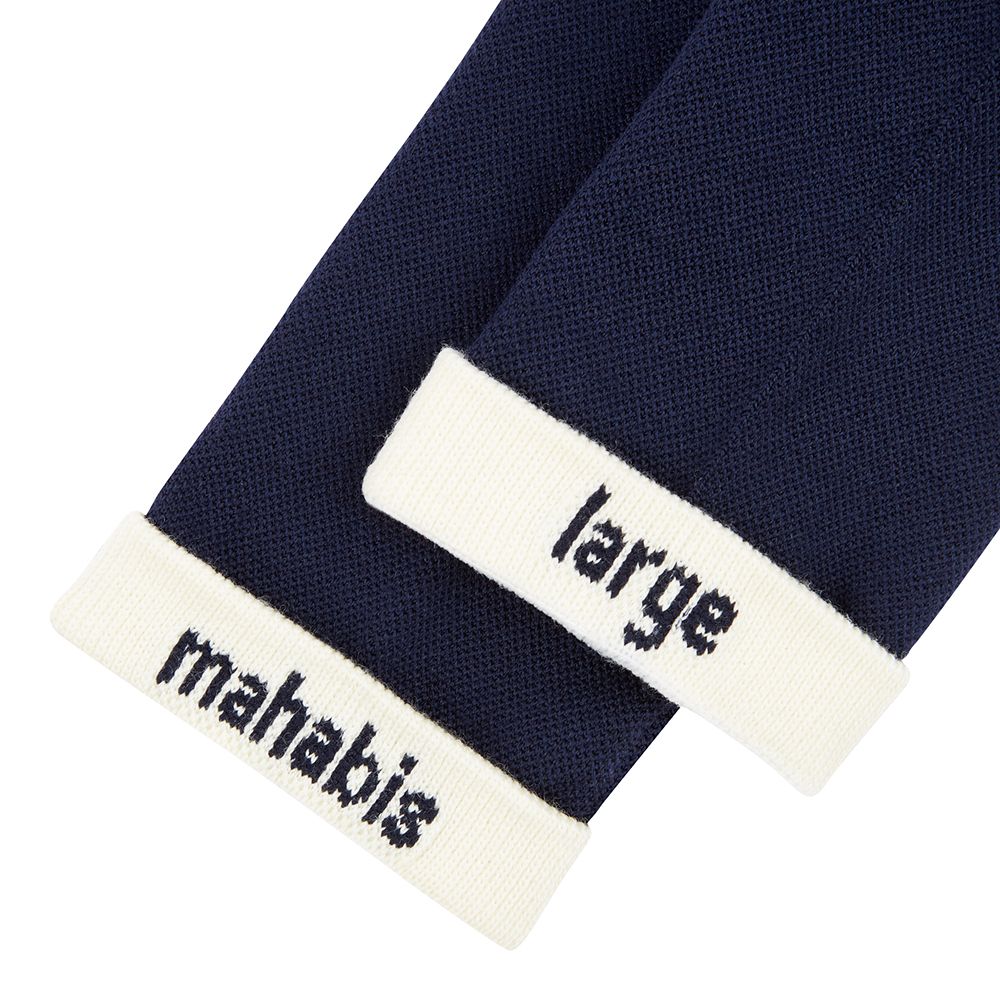 mahabis socks in oland navy x alta white